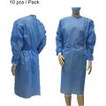 SMS Non Woven Disposable Gown Isolation
